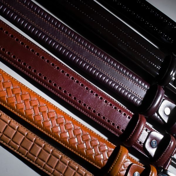 Leather belts